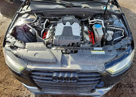 2014 Audi S4 Premium Plus z USA, uszkodzony, nr VIN WAUBGAFL2EA071596